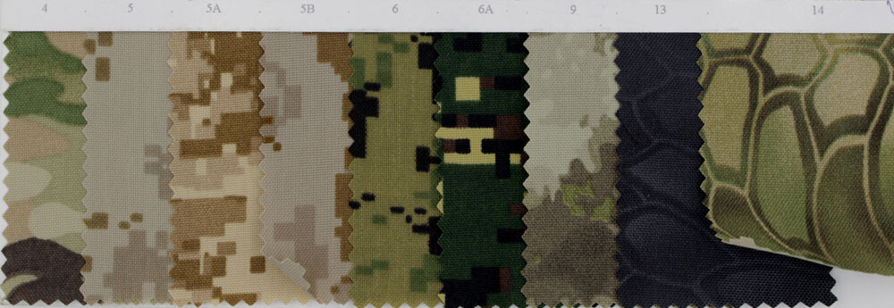 500d cordura camouflage fabric